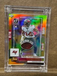 2025 Jersey Fusion Game Used Football Relic Chris Godwin /83 - Picture 1 of 2