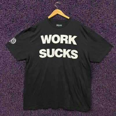 Blink-182 Work Sucks One More Time Pop Punk Band T-Shirt XXL - Image 1 of 4