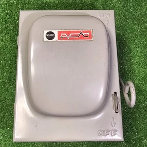 Interruptor de seguridad Sears Roebuck 30 amp #5230 enchufe de desconexión fusible interior tipo G - Imagen 1 de 6