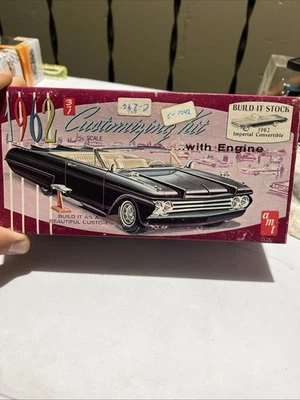 UnBuilt 1962 Chrysler Imperial Convertible From 3 in 1 Customizing Kit Rare - Image 1 of 4