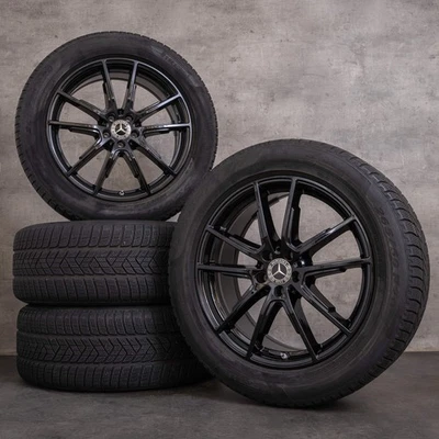 Mercedes EQS SUV Winterräder 20 Zoll X296 Felgen A2964010300 schwarz glanz - Bild 1 von 4