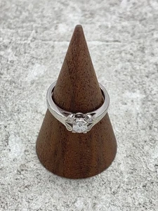 Anello Cartier ballerina diamante misura 7 argento pt 950 48 notazione 0,23 usato - Foto 1 di 4