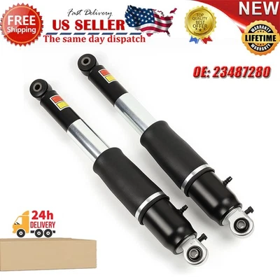 2pc REAR Air Shock Absorbers For Cadillac Escalade GMC Yukon 2007--2014 23487280 Foto 1 de 4