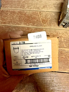 Thomas&Betts Fittings 2-TB Wasserrohr Bodenschelle 5er Box - Bild 1 von 2