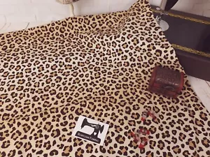 Animal Print Cheetah Leopard cotton elastane stretch knit fabric 150cm wide - Bild 1 von 5