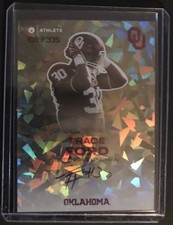 2023 NIL ONIT Trading cards - Trace Ford Oklahoma Sooners #30 CRACKED ICE AUTO
