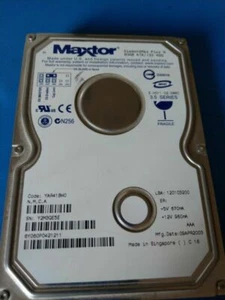 6Y080L0 Maxtor DiamondMax Plus9 80GB 7200RPM Hard Drive IDE PATA Internal HDD - Picture 1 of 1