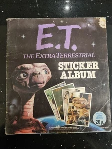 ET The Extra Terrestrial Panini Sticker Album 100% COMPLETE  (READ DESC) - Picture 1 of 8