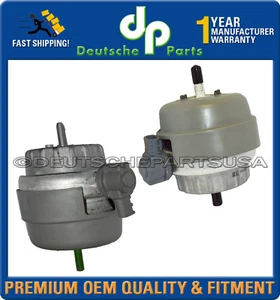 Audi A6 Quattro 4.2 HYDRAULIC OIL FILLED FRONT Engine Mount LEFT + RIGHT SET 2 - Picture 1 of 3