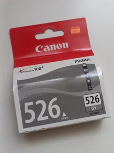 Canon CLI-526 cartouche d'encre Gris authentique neuf non ouvert - Photo 1/1