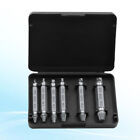 Stripped Screw Remover Drill Bit Set Double Ended 6pcs
