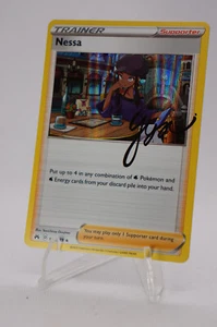 Pokemon Card Nessa 136/159 Holo Signature Trainer Crown Zenith - Picture 1 of 2