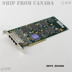 ZNYX ZX346Q 10/100Mbps PCI Ethernet Adapter Card 343684 ZX346Q-01 - Picture 1 of 4