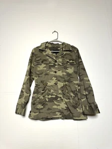 Banana Republic Modern Fit Green Camouflage Field Jacket Size XS - Picture 1 of 5
