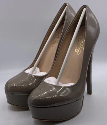 ALEJANDRO INGELMO SOPHIA WOMENS TAUPE HEELS SIZE EU 40 - Image 1 of 3