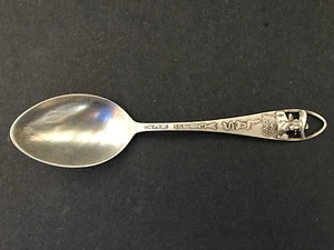 Sterling Silver Las Vegas Nevada Cowboy Spoon Vintage - Picture 1 of 4