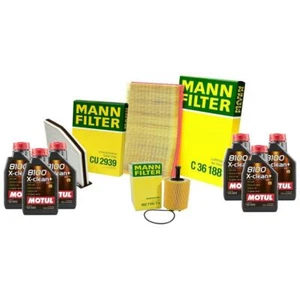 Motul + OEM Engine Oil Change Kit (5W30) (6 Liter) (X-CLEAN + 8100) - Picture 1 of 1