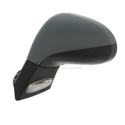 Espejo retrovisor puerta peugeot 207 2006-2013 eléctrico imprimado lado pasajero izquierdo Foto 1 de 4