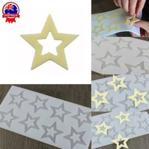 3D Star Shaped Cake Toppers Mold Chocolate Cookie Silicone Mould Decoration - Picture 1 of 8