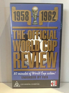 1958 - 1962 ~ THE OFFICIAL WORLD CUP REVIEW ~ ENDORSED BY FIFA ~ RARE VIDEO - Foto 1 di 2