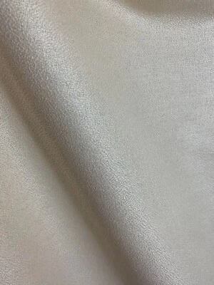 Ivory Linen & Rayon Blend Textured Fabric - Image 1 of 4