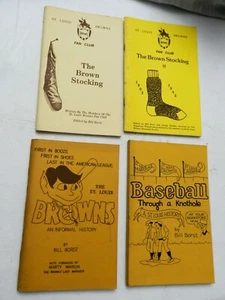 4 Books by Bill Borst on St. Louis Baseball: St. Louis Browns, Brown Stockings.. - Picture 1 of 5