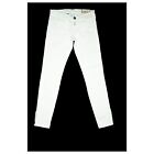 Replay Damskie dżinsy 7/8 Spodnie stretch Skinny Slim Leg Zip low W26 białe Praktyka NOWE