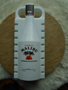 VTG Malibu Rum Cassette Case Storage Box Holds 9 Tapes Very Nice - Picture 1 of 8