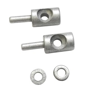 Aluminum Hinge Pin Kit 3/8" Dia. for Continuous Hinge Framed Shower Enclosure - Picture 1 of 2