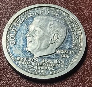 RARE Norfed $20 Liberty Dollars Ron Paul 2008 1 oz (.999) Fine Silver Round - Picture 1 of 2