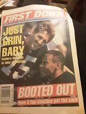 FIRST DOWN  NFL  NEWSPAPER/MAGAZINE  ISSUE  396  ( 15th January 1994)