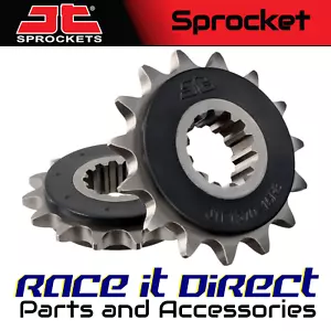 JT Sprocket for Honda CBR650 F 2014-2018 Front Rubber Black - Picture 1 of 8