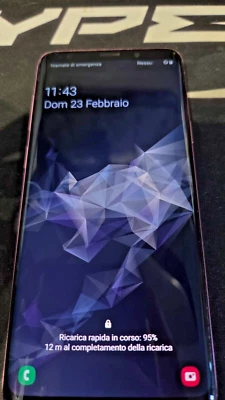 Samsung Galaxy S9+ - Smartphone 64GB - Viola - Lesionato, Scatola & Accessori - Immagine 1 di 3