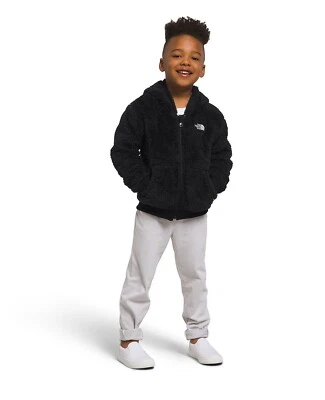 The North Face Unisex Suave Oso Full Zip Hoodie - Little Kid Color TNF Black New - Image 1 of 4