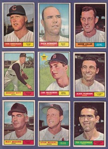 1961 Topps Baseball (265-370) * You Pick * Conditions Listed
