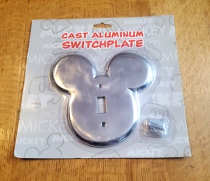 Piastra interruttore Topolino in fusione di alluminio - Foto 1 di 3