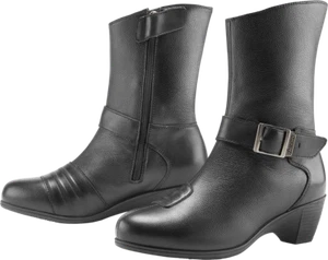 Icon Women's Tuscadero Boots Black 6.5 3403-1188 - Picture 1 of 1