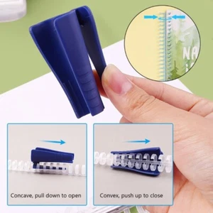 Plastic Binder Ring Opener for Loose Leaf Binders Binding Spines Combs Opening - Picture 1 of 8