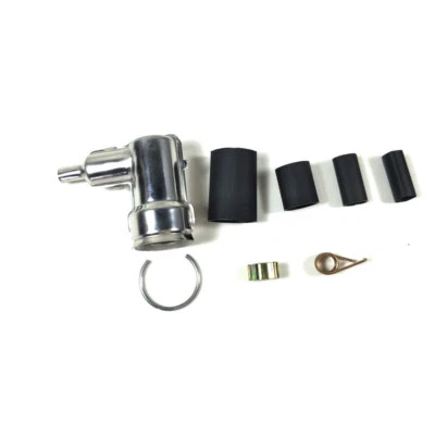 Rcexl Spark plug caps and boots for NGK BMR6A 14MM KIT 90 Degree Spark Plug - Image 1 of 3