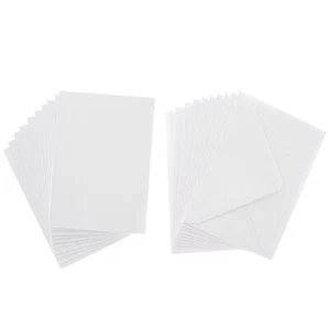 Carte crafting pieghevoli singole - A6 - bianche - confezione da 10 - Foto 1 di 1