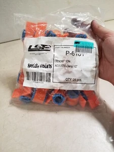 25 Pack LSP Acousto Clamps High Ear Pipe Noise Dampeners Bag P6101 P-6101 - Picture 1 of 4