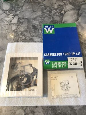 Nuevo kit de puesta a punto de carburador Wells para Toyota Aisan 2BL 1969-71 4 cilindros  Foto 1 de 3