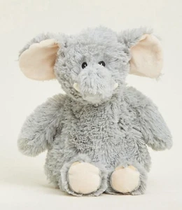 Neu mit Etikett grauer WARMIES mikrowellengeeigneter Elefant Lavendel duftendes Stofftier Plüschtier - Bild 1 von 7