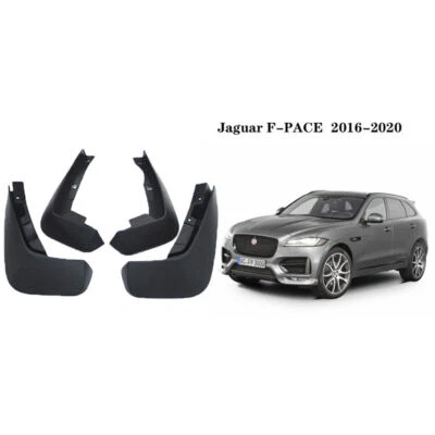 4pcs Heavy Duty Molded Splash Mud Guards Fenders For Jaguar F-Pace 2016-2020 - Image 1 of 4