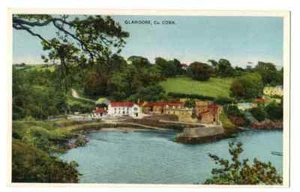 Unused Postcard Glandore County Cork Ireland - Picture 1 of 2