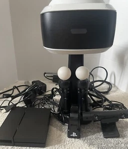 Sony PlayStation VR (CUH-ZVR2) Headset & Motion Controller Set, Ständer - Bild 1 von 14