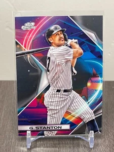 Giancarlo Stanton New York Yankees 2022 Topps Cosmic Chrome Card #93 - Picture 1 of 2