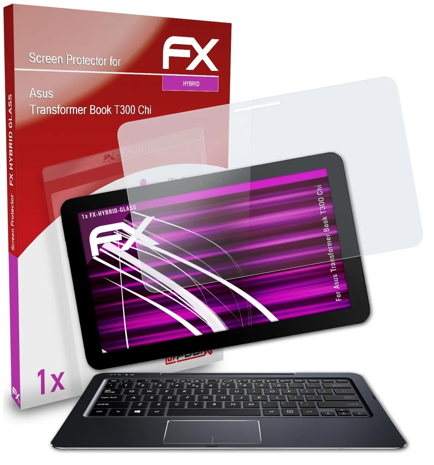 Pellicola Vetro per Asus Transformer Book T300 Chi 9H Armatura di protezione - Immagine 1 di 4