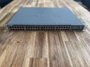 Juniper EX3300-48P 48 port PoE+ 740Watt 1000BASE-T + 4 port SFP/SFP+ - Bild 1 von 3