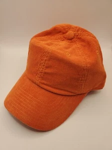 Cappello Posteriore Unisex American Needle Velluto a coste regolabile colore arancione nuovo senza etichette - Foto 1 di 9